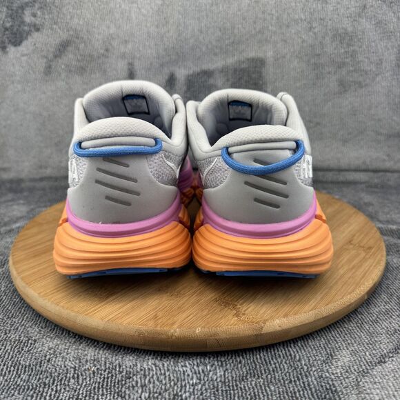 Hoka One One Gaviota 4 Running Shoes Womens Size 11 Gray Pink Orange Stability - Picture 5 of 9
